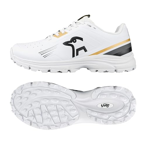 Kookaburra Hat KC 3.0 Cricketschuh mit Gummisohle, Gold/Schwarz, Größe 45 Kookaburra Hat KC 3.0 Cricketschuh mit Gummisohle, Gold/Schwarz, Größe 45 von KOOKABURRA