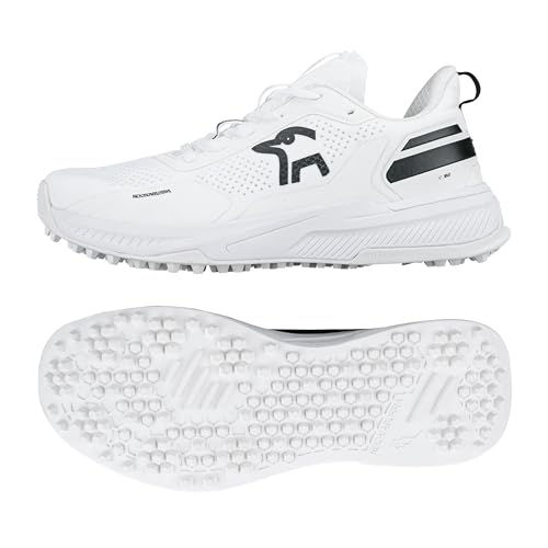 Kookaburra KC Players Cricketschuh mit Gummisohle, Weiß/Schwarz, Größe 43 Kookaburra KC Players Cricketschuh mit Gummisohle, Weiß/Schwarz, Größe 43 von KOOKABURRA