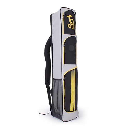 Kookaburra Plasma Hockeyschlägertasche, Grau/Gelb Kookaburra Plasma Hockeyschlägertasche, Grau/Gelb von KOOKABURRA