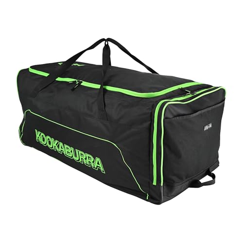 Kookaburra Team Wheelie Cricket-Tasche, Schwarz von KOOKABURRA