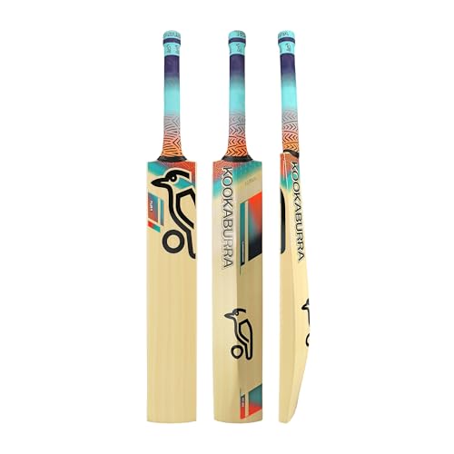 Kookaburra Uni Jugend Aura 10.1 Cricket Bat-Size 0 Junior Cricketschläger, rosa/blau von KOOKABURRA