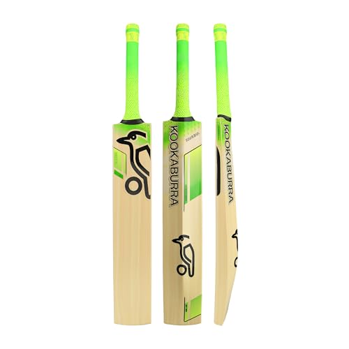 Kookaburra Uni Jugend Kahuna 10.1 Cricket Bat-Size 4 Junior Cricketschläger, lindgrün, 30 von KOOKABURRA