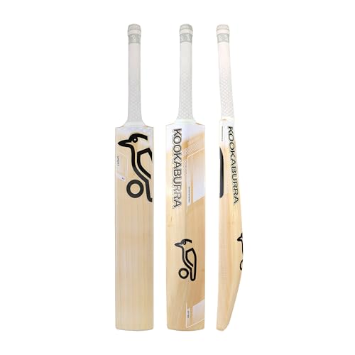 Kookaburra Unisex Jugend Ghost 9.1 Cricket Bat-Short Handle Junior Cricketschläger, weiß, Kurzer Griff von KOOKABURRA