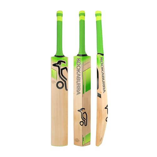 Kookaburra Unisex Jugend Kahuna Pro Cricket Bat Cricketschläger, Lime, 32 von KOOKABURRA