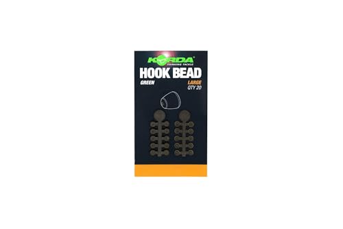 Korda Hook Beads - 20 Stopper, Größe:Large von Korda