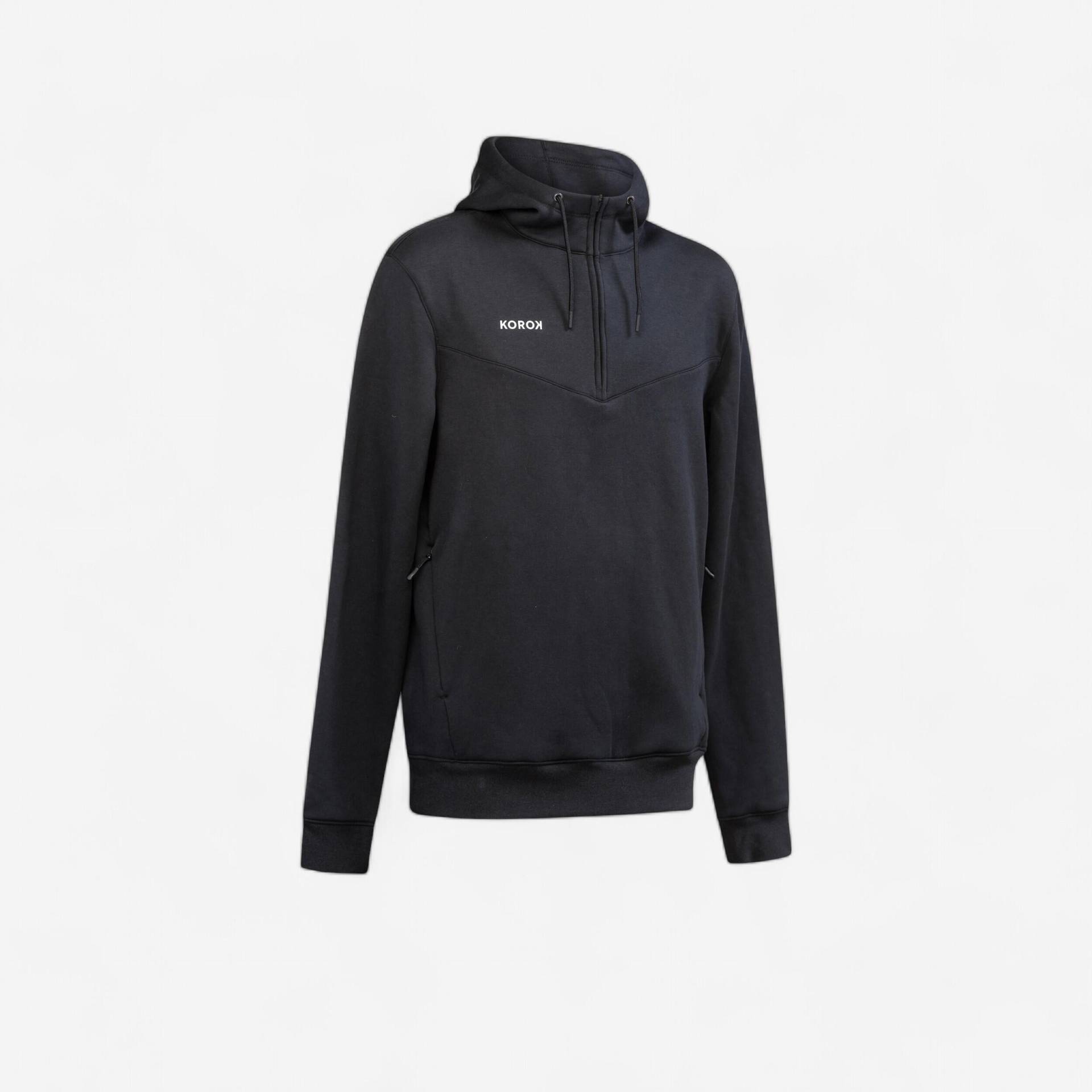 Damen/Herren Sweatshirt Feldhockey - FH500 schwarz Damen/Herren Sweatshirt Feldhockey - FH500 schwarz von KOROK