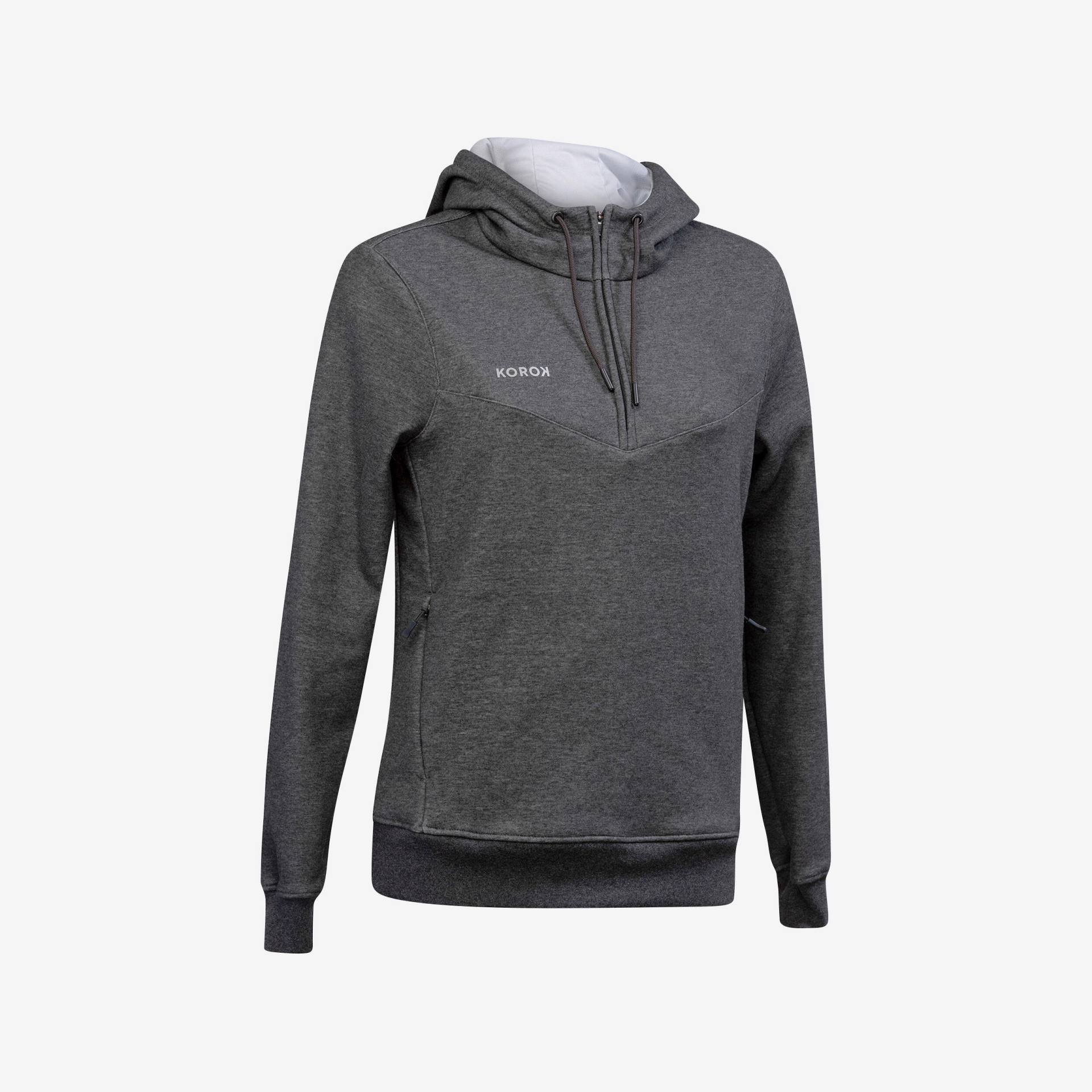Damen Feldhockey Hoodie - FH500 grau Damen Feldhockey Hoodie - FH500 grau von KOROK