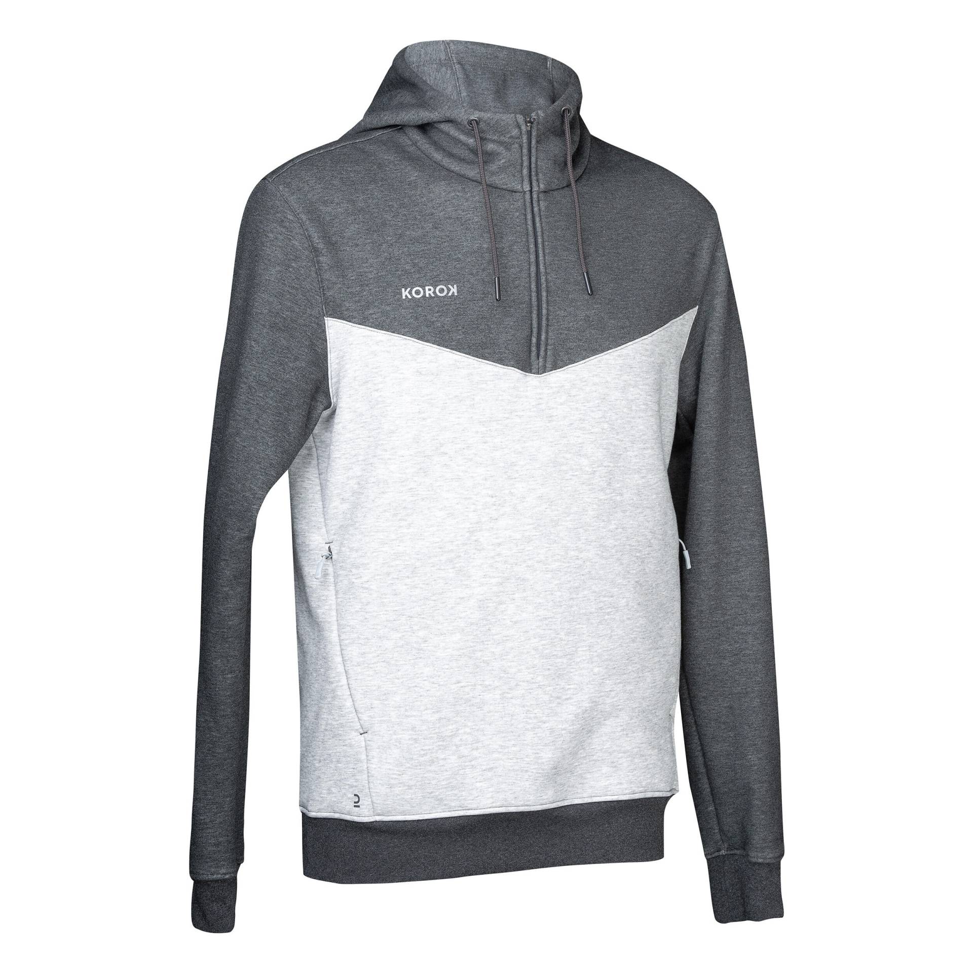 Damen/Herren Feldhockey Sweatshirt - FH500 grau Damen/Herren Feldhockey Sweatshirt - FH500 grau von KOROK