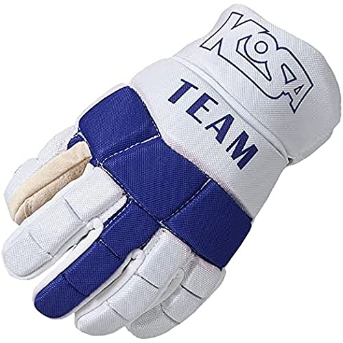 KOSA Team Bandy EIS Schutzhandschuh Leder entworfen langlebig und flexibel, Bequemer Griff verbessert die Strickhandlung, schnelle Bewegungen & Extra gepolsterte Rückansicht für Hand- und KOSA Team Bandy EIS Schutzhandschuh Leder entworfen langlebig und flexibel, Bequemer Griff verbessert die Strickhandlung, schnelle Bewegungen & Extra gepolsterte Rückansicht für Hand- und von KOSA