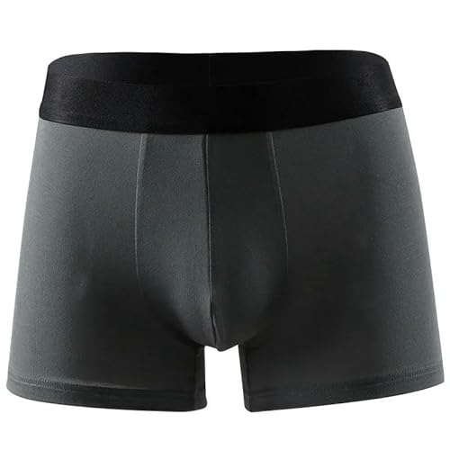 KOSTEN Herren Boxershorts Boxer Männer Plus Größe 12Xl 11Xl Loose Unterwäsche Männlich 9XL 8XL Große Weiche Pantie Boxershorts-Graue Farbe-5Xl von KOSTEN