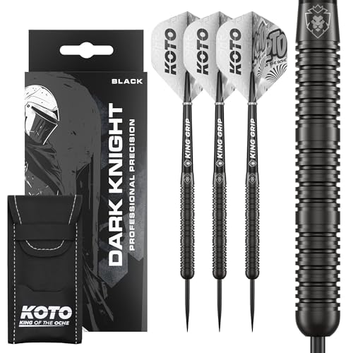 KOTO - Dark Night, 23 G, Schwarz, 80% Tungsten, Inkl. 3 Barrels, 3 Flights & 3 Shafts KOTO - Dark Night, 23 G, Schwarz, 80% Tungsten, Inkl. 3 Barrels, 3 Flights & 3 Shafts von KOTO darts