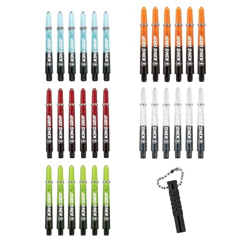 KOTO - Dartschäfte Collection Short, 30 Shafts & praktischer Shaft Remover, Nylon Shafts KOTO - Dartschäfte Collection Short, 30 Shafts & praktischer Shaft Remover, Nylon Shafts von KOTO darts