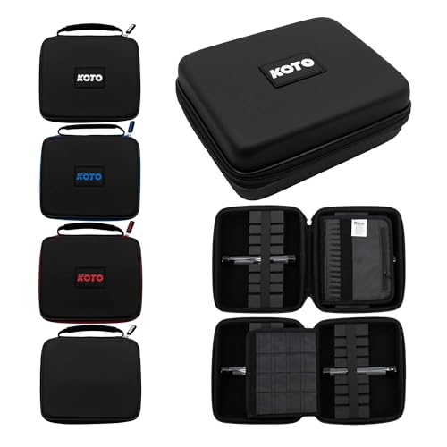 KOTO - Dartwallet Eva Large Schwarz, Darttasche mit Reissverschluß, Dart Hülle, Dartkoffer, Darts Box KOTO - Dartwallet Eva Large Schwarz, Darttasche mit Reissverschluß, Dart Hülle, Dartkoffer, Darts Box von KOTO darts
