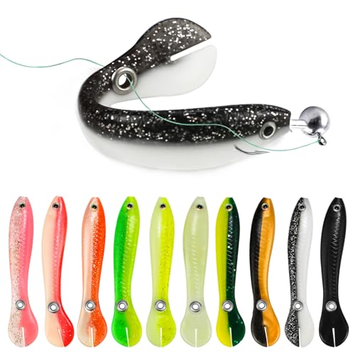 Angelköder Gummifische Set 20 Stück Barsch KöDer Gummi 10cm Bionischer Kunstköder Gummiköder, Forellen Köder, Gummiköder Fische Zander KöDer für Hecht, Zander, Barsch, Forelle Angelköder Gummifische Set 20 Stück Barsch KöDer Gummi 10cm Bionischer Kunstköder Gummiköder, Forellen Köder, Gummiköder Fische Zander KöDer für Hecht, Zander, Barsch, Forelle von KOUHA