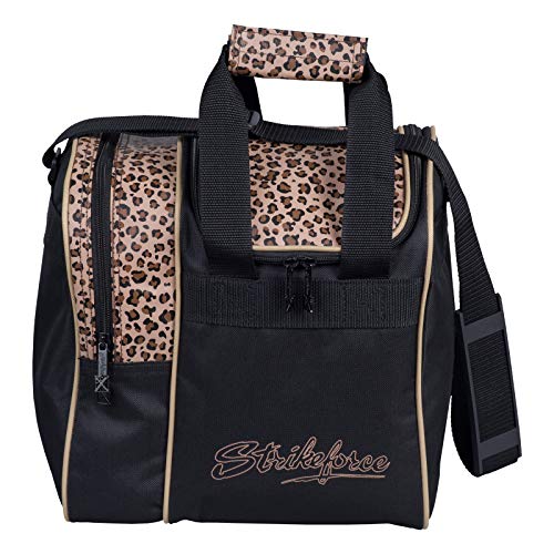 KR Strikeforce Unisex-Erwachsene Strikeforce Rook Single Leopard Bowling-Taschen von KR