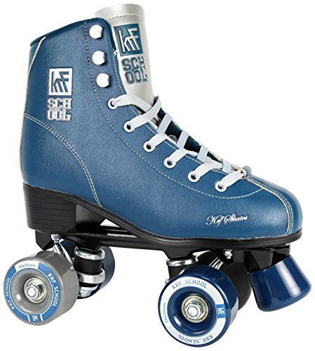 KRF Kinder Rollschuhe, Roller Figure Quad KRF School Alu, Blue, 40, 0017061T40 von KRF