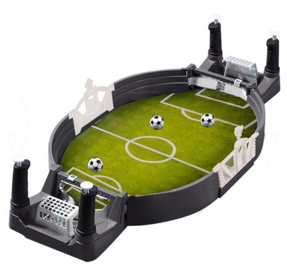 KRUZZEL Tischfußballspiel Mini Fußball (Spar-Set, 1-tlg., Fußball Set 3 Bälle), Lernspiel Kinderspielzeug von KRUZZEL