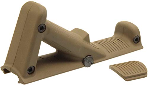Waffengriff Langwaffe Angled Fore Grip/Foregrip -, für Weaverschienen (20-23mm) Griff, FDE von KS-11