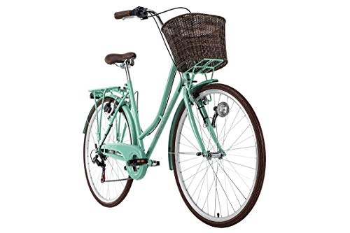 KS Cycling Damen Stowage RH 51 cm Fahrrad, grün, 28 von KS Cycling