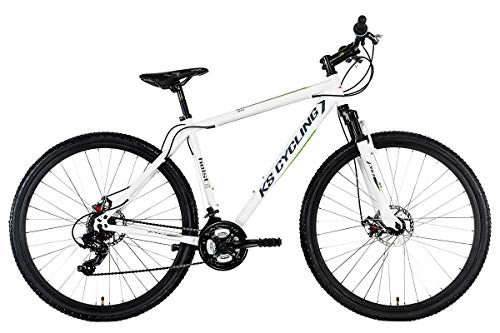 KS Cycling Mountainbike MTB Hardtail Twentyniner 29“ Heist weiß RH 51 cm von KS Cycling