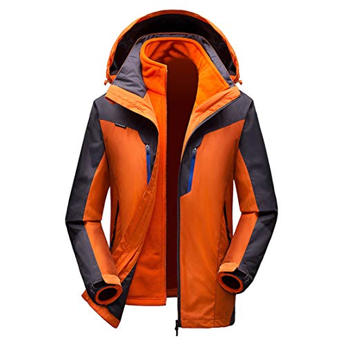 KS Tools wasserdichte Winddichte Jacke Herren Outdoor Warme Atmungsaktive Softshell FunktionsmäNtel Jacke Zum Wandern, Reisen,Orange,XXXXL KS Tools wasserdichte Winddichte Jacke Herren Outdoor Warme Atmungsaktive Softshell FunktionsmäNtel Jacke Zum Wandern, Reisen,Orange,XXXXL von KS Tools