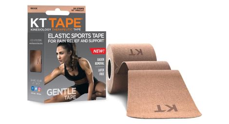 kt tape gentle tape vorgeschnitten 5x25 cm 20 stuck beige kt tape gentle tape vorgeschnitten 5x25 cm 20 stuck beige von KT TAPE