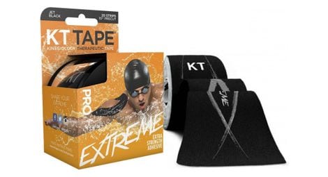 kt tape roll vorgeschnittenes band pro extreme black 20 bander von KT TAPE