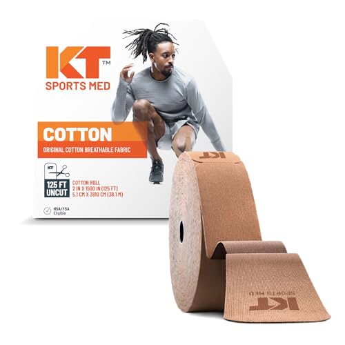 KT Tape ORIGINAL Jumbo, Baumwolle, 38 Meter, Ungeschnittenne, Beige KT Tape ORIGINAL Jumbo, Baumwolle, 38 Meter, Ungeschnittenne, Beige von KT Tape