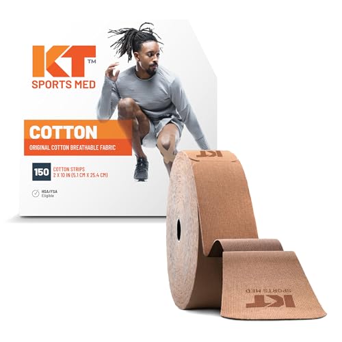 KT Tape ORIGINAL Jumbo, Baumwolle, Vorgeschnittenne,150 Streifen, Beige KT Tape ORIGINAL Jumbo, Baumwolle, Vorgeschnittenne,150 Streifen, Beige von KT Tape