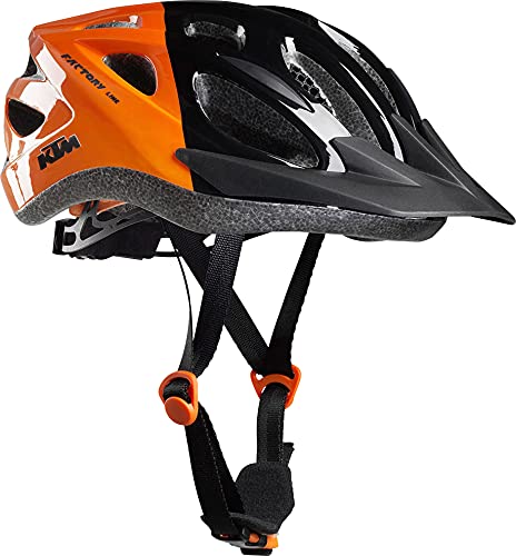 KTM Factory Youth Helmet mit fidlock Verschluss 51-56 schwarz orange glanzend KTM Factory Youth Helmet mit fidlock Verschluss 51-56 schwarz orange glanzend von KTM