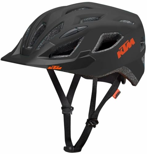 KTM Helm Fahrradhelm Unisex schwarz matt/Orange Matt Factory Line II 51-56 cm KTM Helm Fahrradhelm Unisex schwarz matt/Orange Matt Factory Line II 51-56 cm von KTM