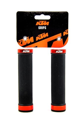 KTM Lenkergriffe - Team Diamond Rubber - in schwarz/orange von KTM