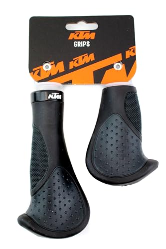 KTM Line Griffe Ergo Lock Grip Shift schwarz 95/140mm ergonomisch für Drehgriff geeignet von KTM