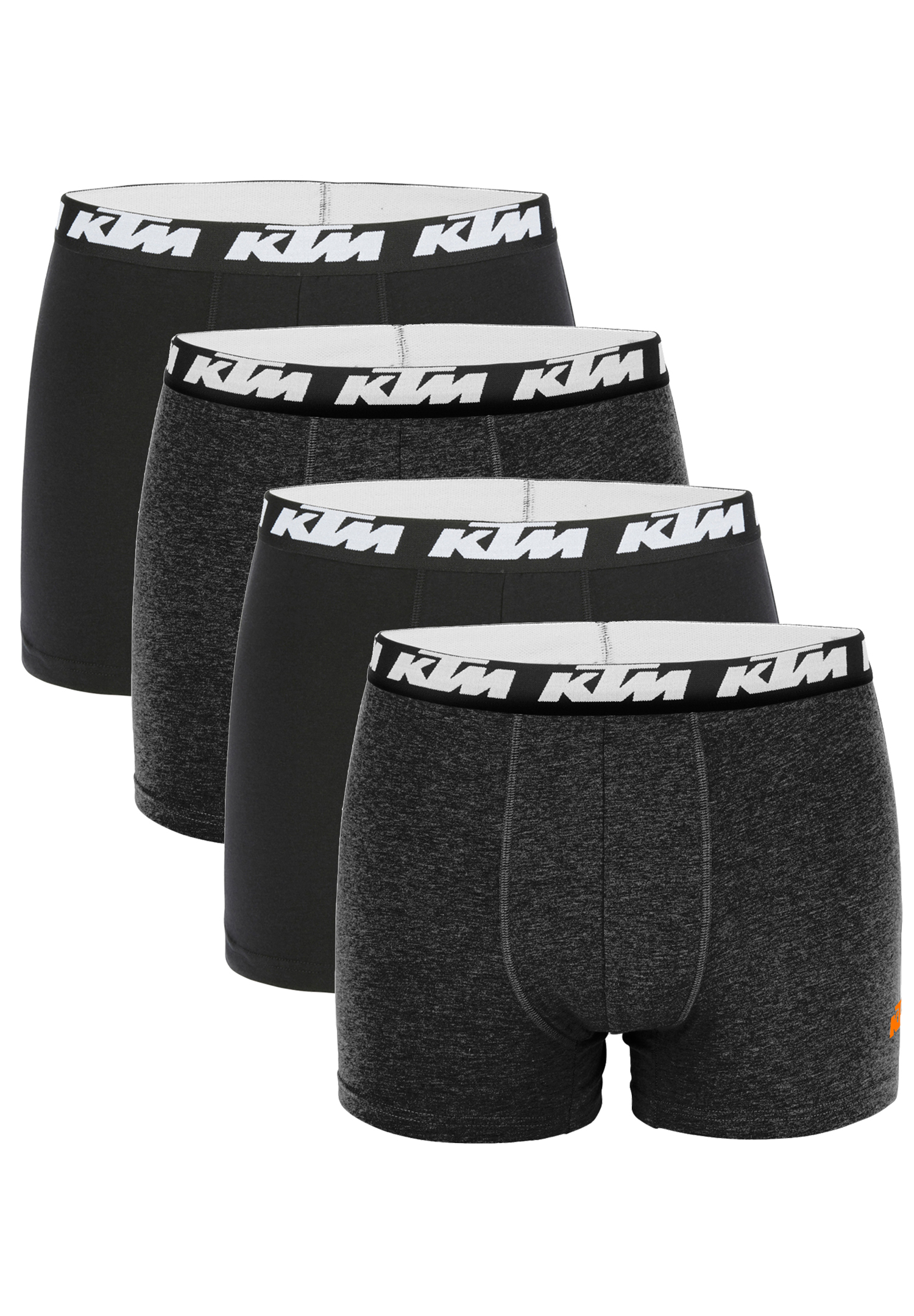 KTM by FREEGUN Boxershorts für Herren Unterwäsche Pant Men´s Boxer 4 er Multipac... von KTM