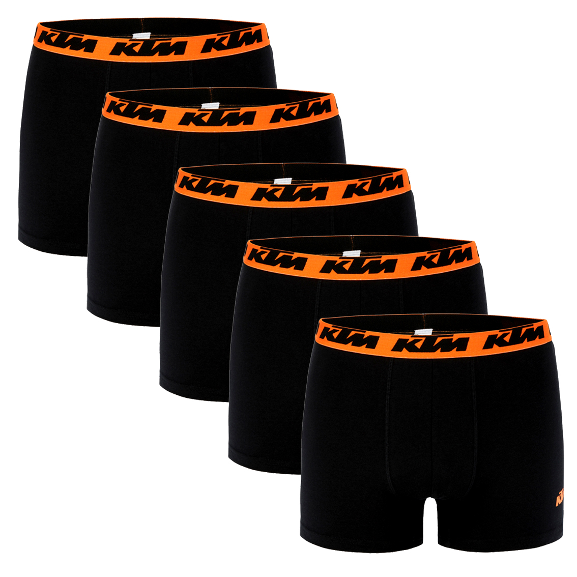 KTM by FREEGUN Boxershorts für Herren Unterwäsche Pant Men´s Boxer 5 er Pack von KTM