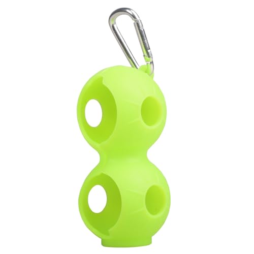 KUAIYIJU Golfbälle Gürtelclip Golfbälle Hülse Gofts Bälle Halter Silikon Golfbälle Tragetasche Beutel Golfbälle Schutz von KUAIYIJU