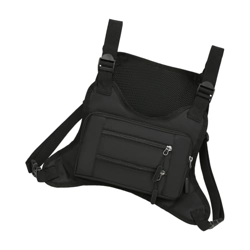 KUAIYIJU Laufweste, Fahrradrucksack, Laufweste, Tasche, Brusttasche, leichte Brusttasche, wasserdicht, Laufsportrucksack von KUAIYIJU