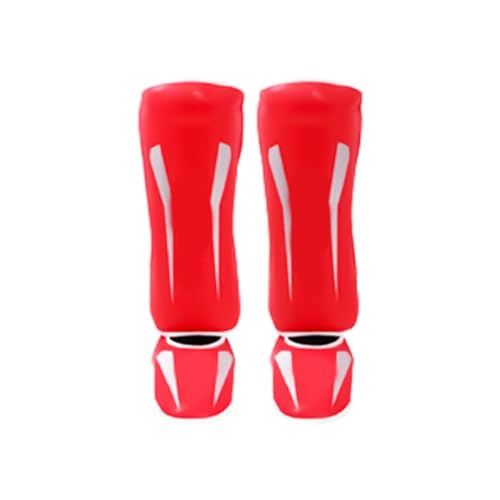 KUAIYIJU Martial Art Kicking Sparring Training Protections Guards Shin Guards Kickboxing Muay Thai Leg Insteps Protections Pad von KUAIYIJU