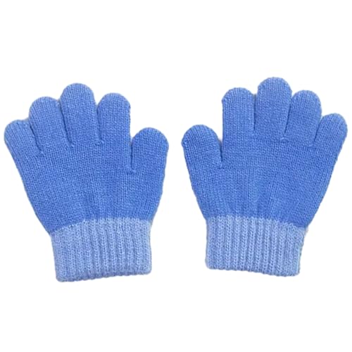 KUAIYIJU Trendige warme Thermohandschuhe für Kinder, dick, stilvolle Handschuhe für kaltes Wetter, Winter, Radfahren, Skifahren, Klettern von KUAIYIJU