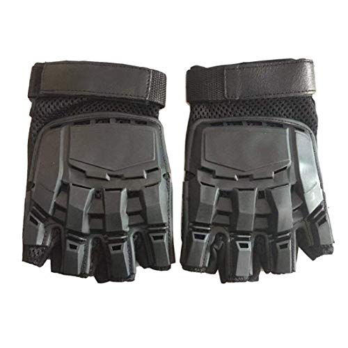 KUANDARMX Sport Handschuhe Taktische Motorradhandschuhe Herren Halbfinger Handschuhe mit gepolstertem Ideal für Fahrrad Airsoft Militär Paintball Kletter und andere Outdoor Aktivitäten, M KUANDARMX Sport Handschuhe Taktische Motorradhandschuhe Herren Halbfinger Handschuhe mit gepolstertem Ideal für Fahrrad Airsoft Militär Paintball Kletter und andere Outdoor Aktivitäten, M von KUANDARMX