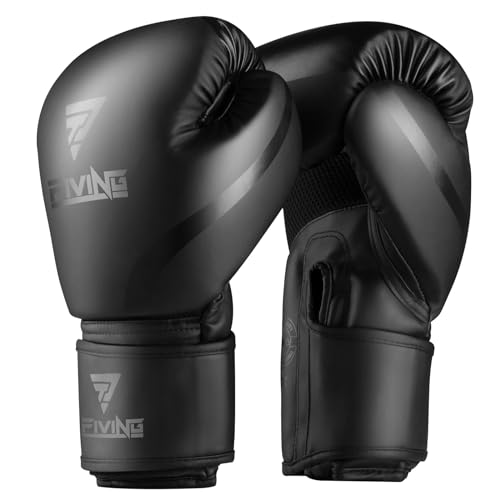 Boxhandschuhe für Kinder für volle Punching-Blocking Power, Kinder Boxhandschuhe für sicheres Sparring-Training, Boxen, Kickboxen, Muay Thai und MMA (14oz) von KUANG QUAN