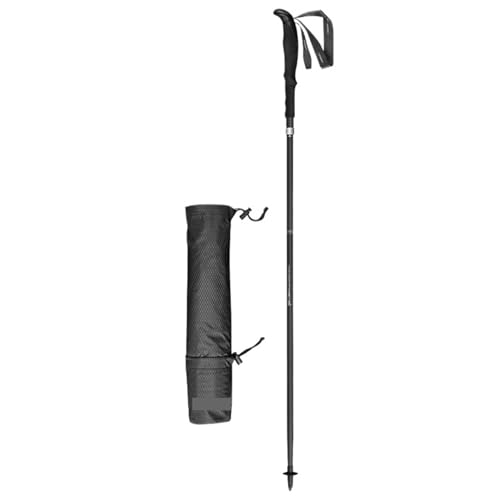 KUIBAFN Wanderstöcke Vollcarbon-Trekkingstöcke, faltbar, zusammenklappbar, for Trailrunning, Wandern, Spazierstöcke, leicht, 1 Stück(125cm) von KUIBAFN