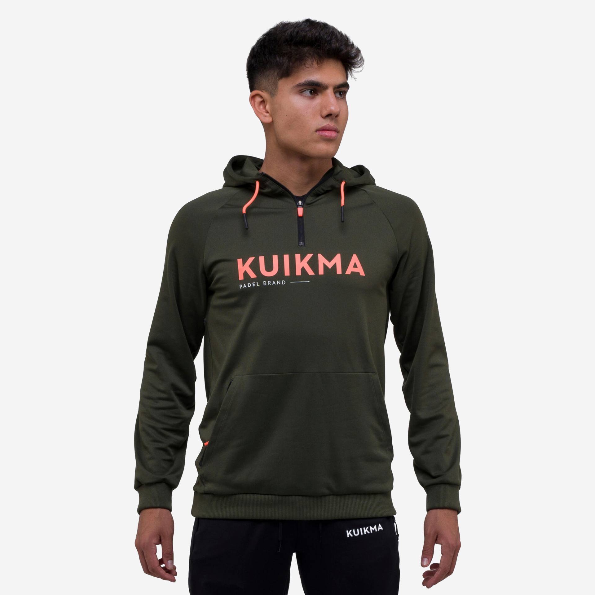 Erwachsene Unisex Padel-Sweatshirt atmungsaktiv warm - Kuikma Club von KUIKMA