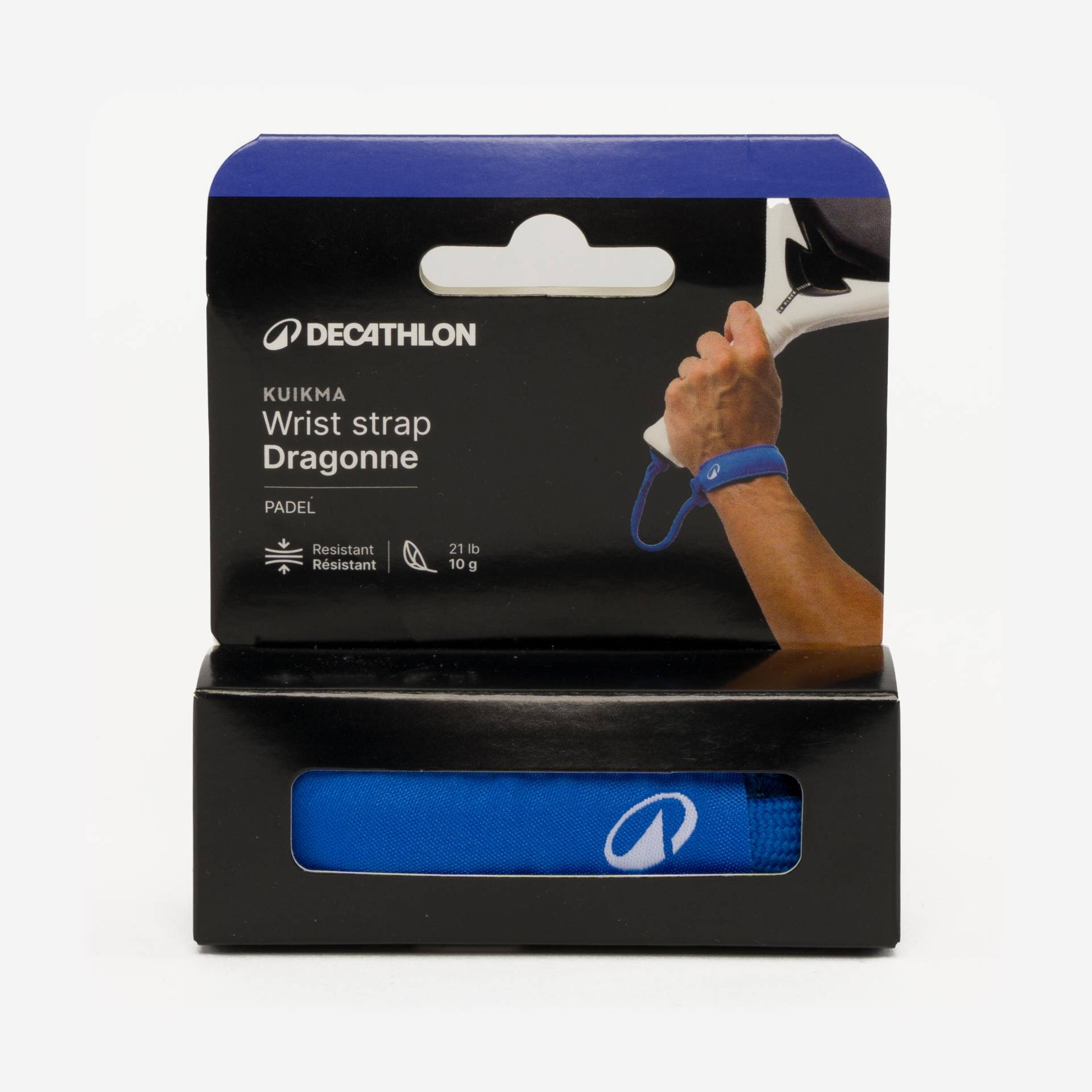 Handgelenkschlaufe Padelschläger Kuikma - personalisierbar waschbar blau Handgelenkschlaufe Padelschläger Kuikma - personalisierbar waschbar blau von KUIKMA