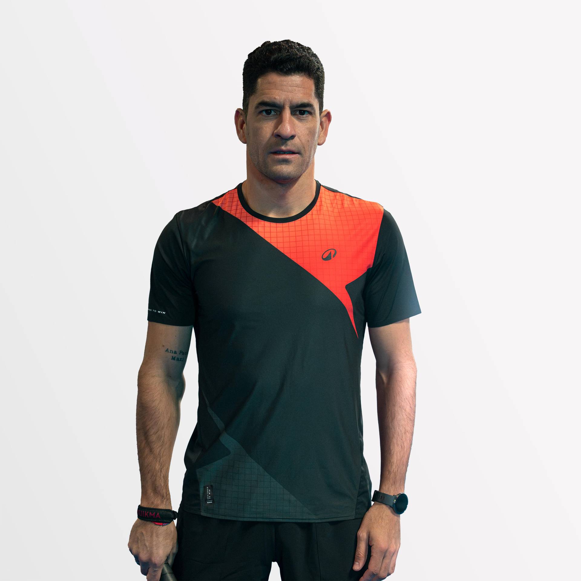 Herren Padel T-Shirt - Kuikma PTS Pro Maxi Sanchez rot Herren Padel T-Shirt - Kuikma PTS Pro Maxi Sanchez rot von KUIKMA
