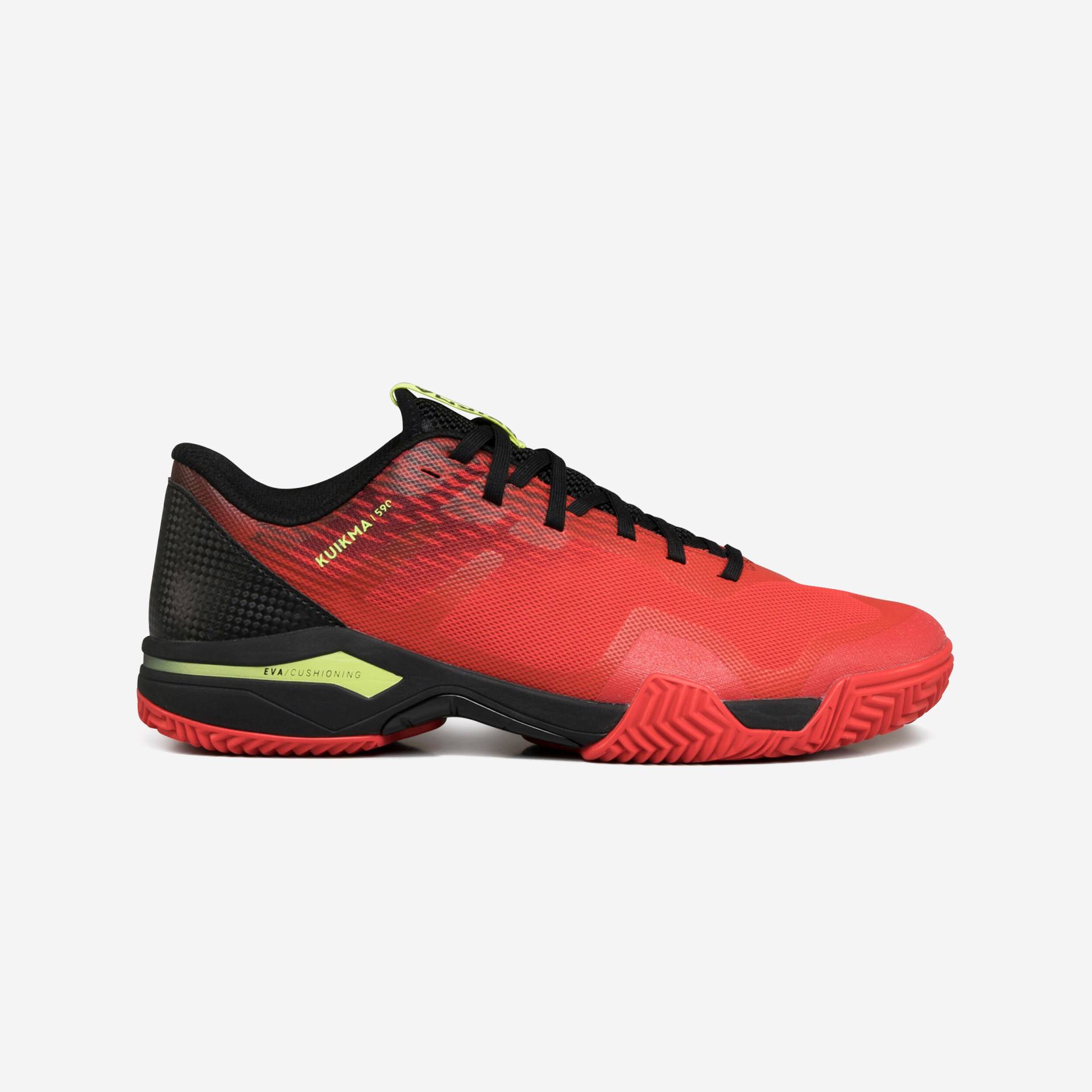 Herren Padelschuhe - Kuikma PS 590 rot/schwarz von KUIKMA