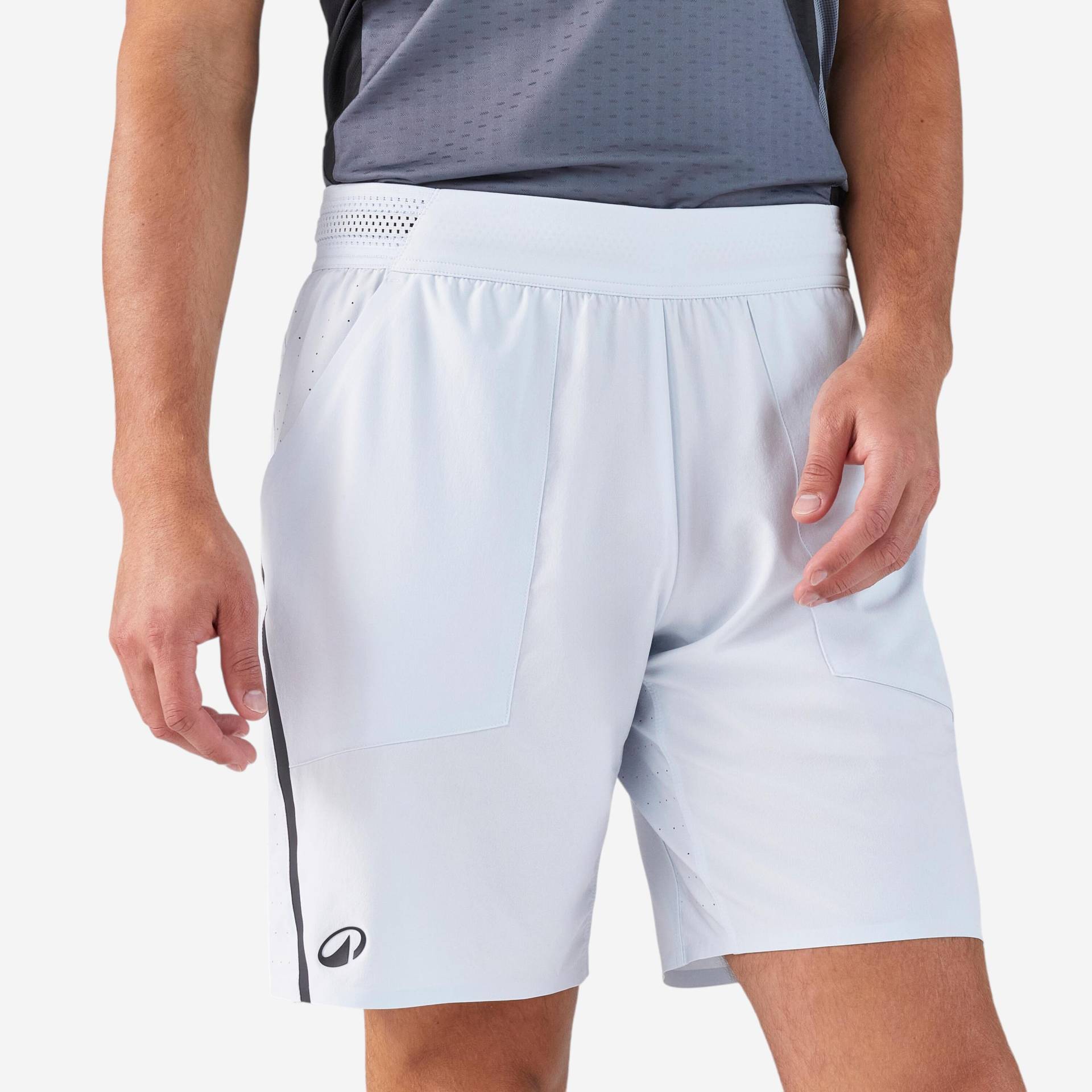 Herren Padelshorts atmungsaktiv - Kuikma Dry+ hellblau Herren Padelshorts atmungsaktiv - Kuikma Dry+ hellblau von KUIKMA