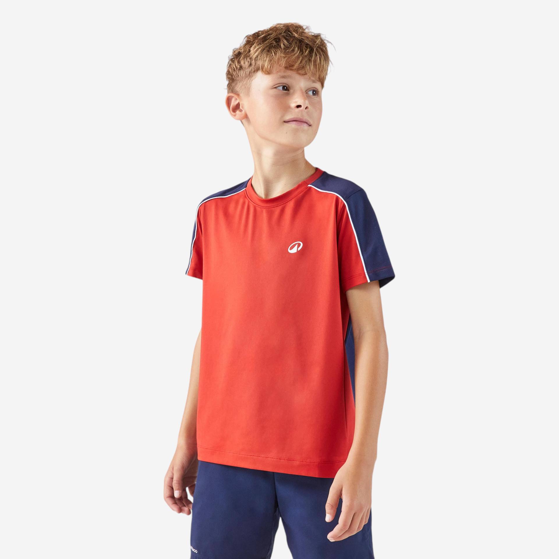 Kinder Tennis T-Shirt - TTS Dry Jr Rundhals rot Kinder Tennis T-Shirt - TTS Dry Jr Rundhals rot von KUIKMA