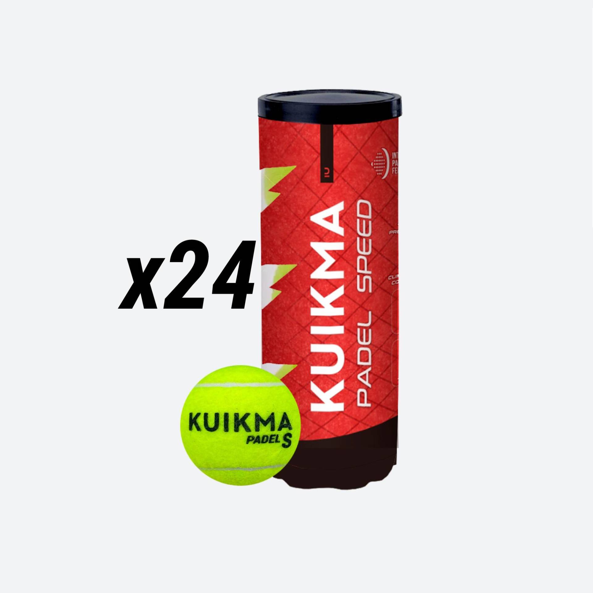 Padel Ball mit Druck - Kuikma PB Speed Karton mit 24 × 3er-Dose Padel Ball mit Druck - Kuikma PB Speed Karton mit 24 × 3er-Dose von KUIKMA