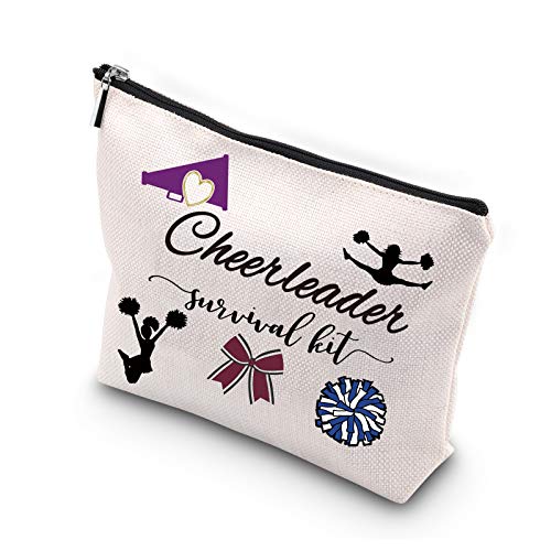 KUIYAI Cheerleader-Geschenk, Cheerleader-Survival-Set, tragbares Reisezubehör, Kulturbeutel, Make-up-Tasche, Cheerleader Survival, 9 von KUIYAI